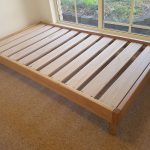 King Single Bed Tas Oak 01 — Australian-made Furniture In Woolgoolga, NSW