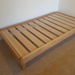 King Single Bed Tas Oak — Australian-made Furniture In Woolgoolga, NSW