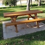 Hardwood Picnic Table — Australian-made Furniture In Woolgoolga, NSW